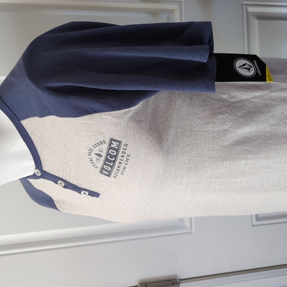 Volcom Raglan Henley Tee XL/14Y - Picture 6 of 13